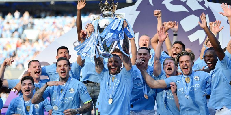 Câu lạc bộ Manchester City đã lên ngôi vô địch giải đấu ở 4 mùa giải gần nhất 